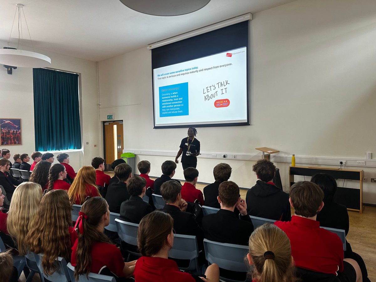 BreckFound's tweet photo. Our Breck Foundation speaker sessions are the perfect fit for your school's PSHE curriculum.

We deliver age-appropriate, real-world talks on:
✅ Online grooming &amp; gaming safety
✅ AI, deepfakes &amp; misinformation
✅ Digital wellbeing
Book a session today: https://t.co/fYgTjkJo5w https://t.co/Ufg04PKecX