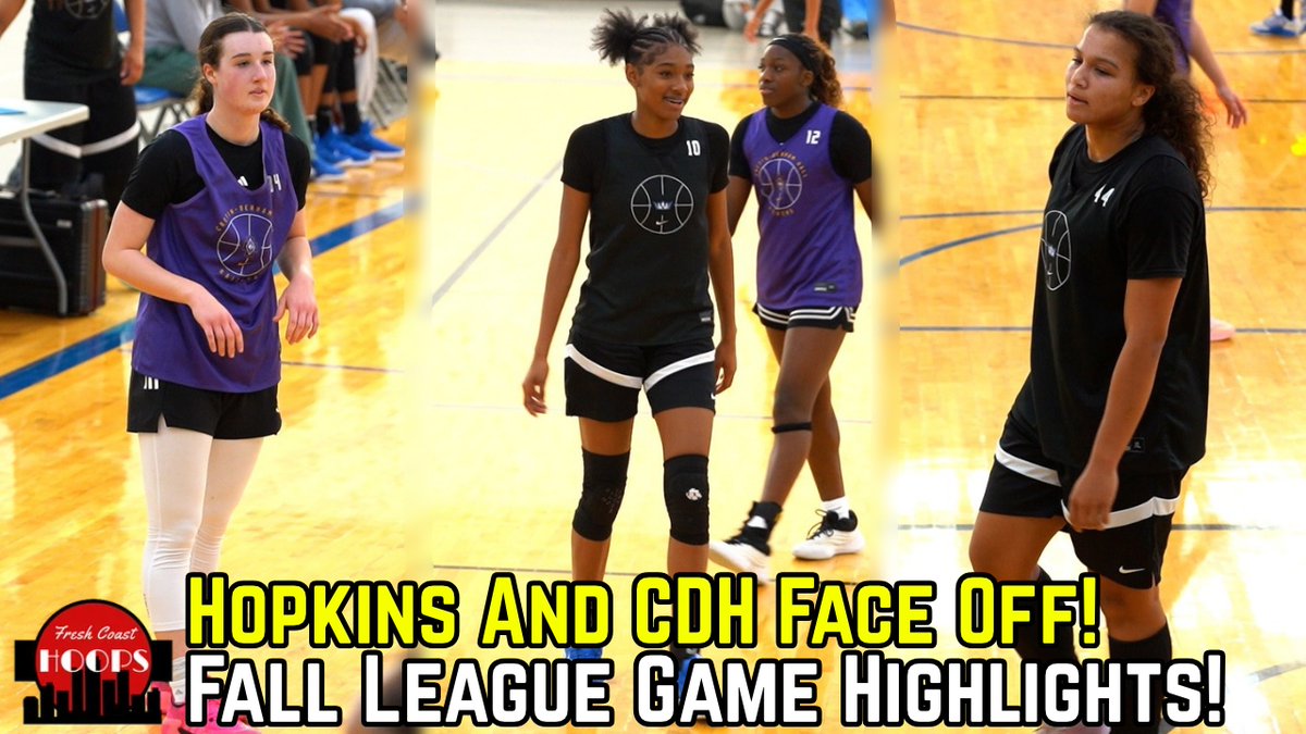 FreshCoastHoops's tweet photo. New Video!

Hopkins Takes On CDH At The @BreakdownUSA Fall League! @IsabellaDeleeuw 

Full video: https://t.co/1T8oMPHM9a https://t.co/6laSM8YG2y