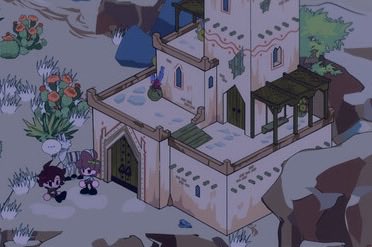 rynrynsignals's tweet photo. i know it was probably because of limited assets and not wanting to design a whole other base but when you don't help him, scar STILL builds the tower that he said looks like grians face and it's messing with my head rn. What is that supposed to mean. https://t.co/kMGD0cT3iU