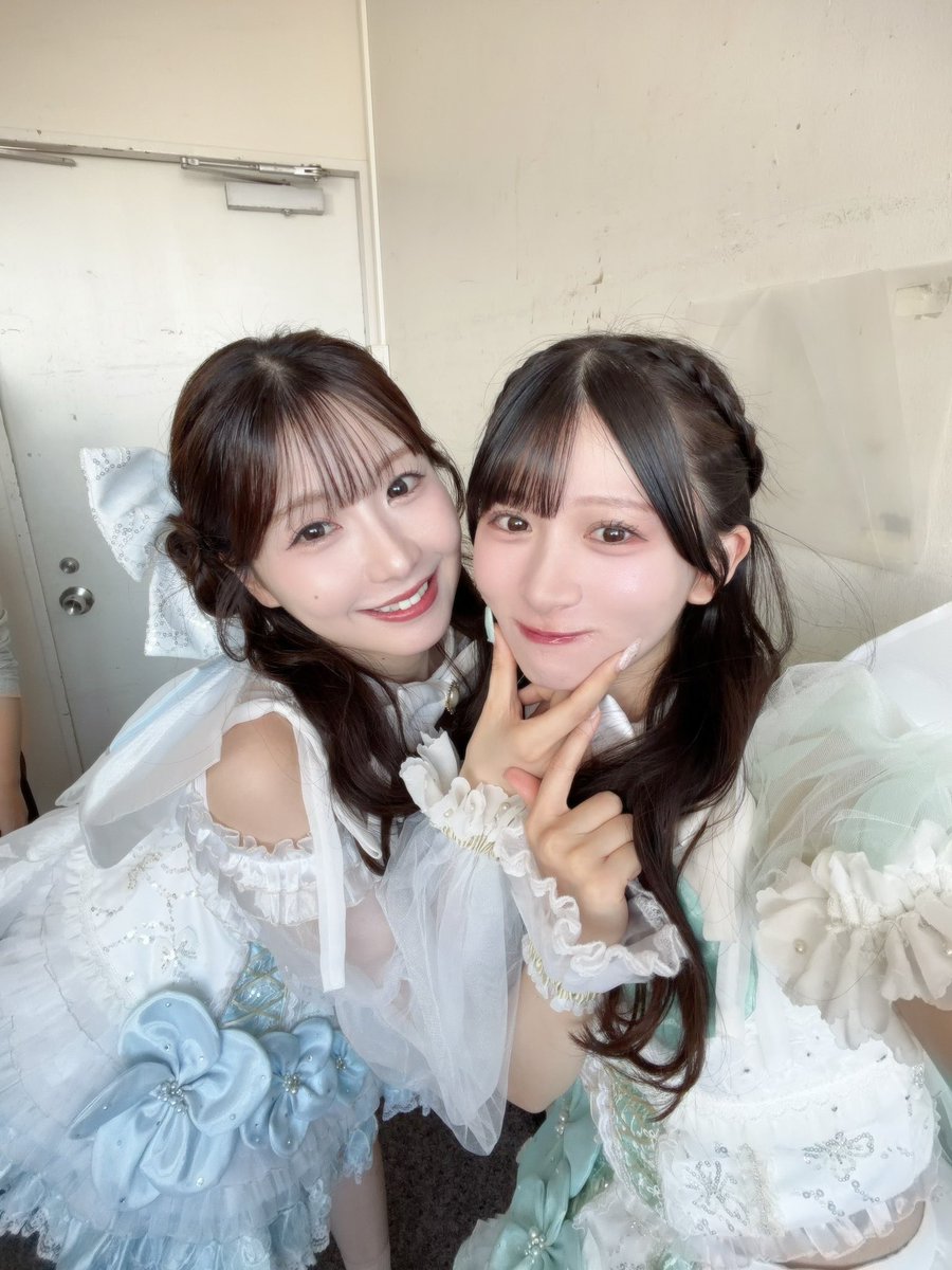 mia_fujishiro's tweet photo. ゆめみあ💚🩵
なんか2人のあだ名考えたいなぁ…🤔💭 https://t.co/H7WmcEEdNo
