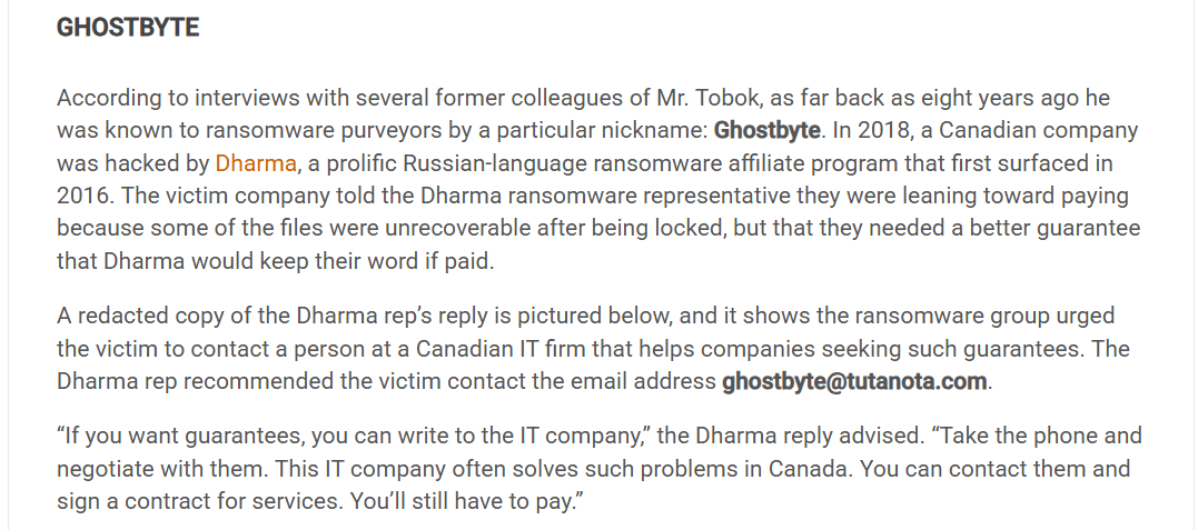 thezedwards's tweet photo. https://t.co/piz8pHdoZO 

New research from @briankrebs which indicates that the recently arrested 54-year-old cybersecurity executive was deeply in the loop on recent ShinyHunters attacks... and his former business partner also had odd ties to threat actors... https://t.co/9brgC8YYZN