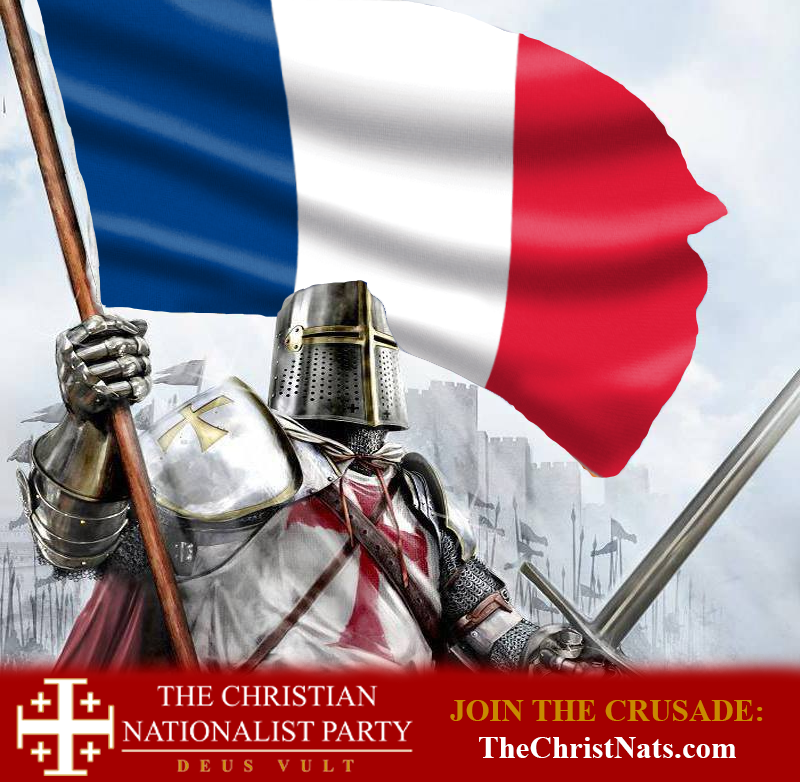 the_christnats's tweet photo. France needs a Crusade. https://t.co/16DJpYWe6i