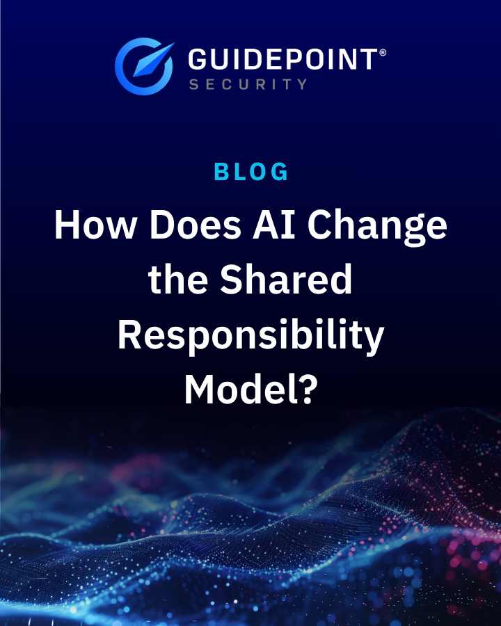 GuidePointSec's tweet photo. Cloud providers make it easier to deploy AI. Securing it remains a shared responsibility.

In a new blog, Matthew Popa explains how AI expands an organization’s security responsibilities, from governing training data to managing agent permissions. https://t.co/kVuujjrJpz https://t.co/t7CX4yP6F2
