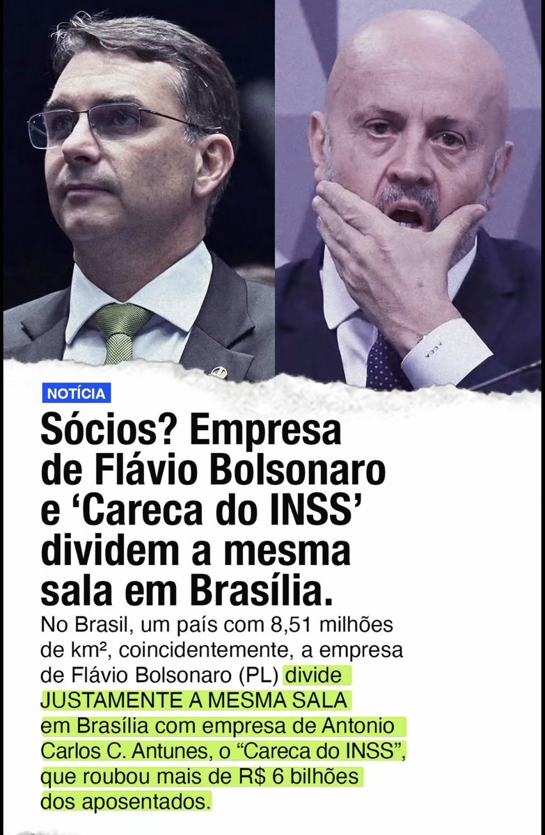 DistopiaBrazil's tweet photo. Dá um Google aí, bolsonaro e Careca do INSS https://t.co/rfogaldFtv