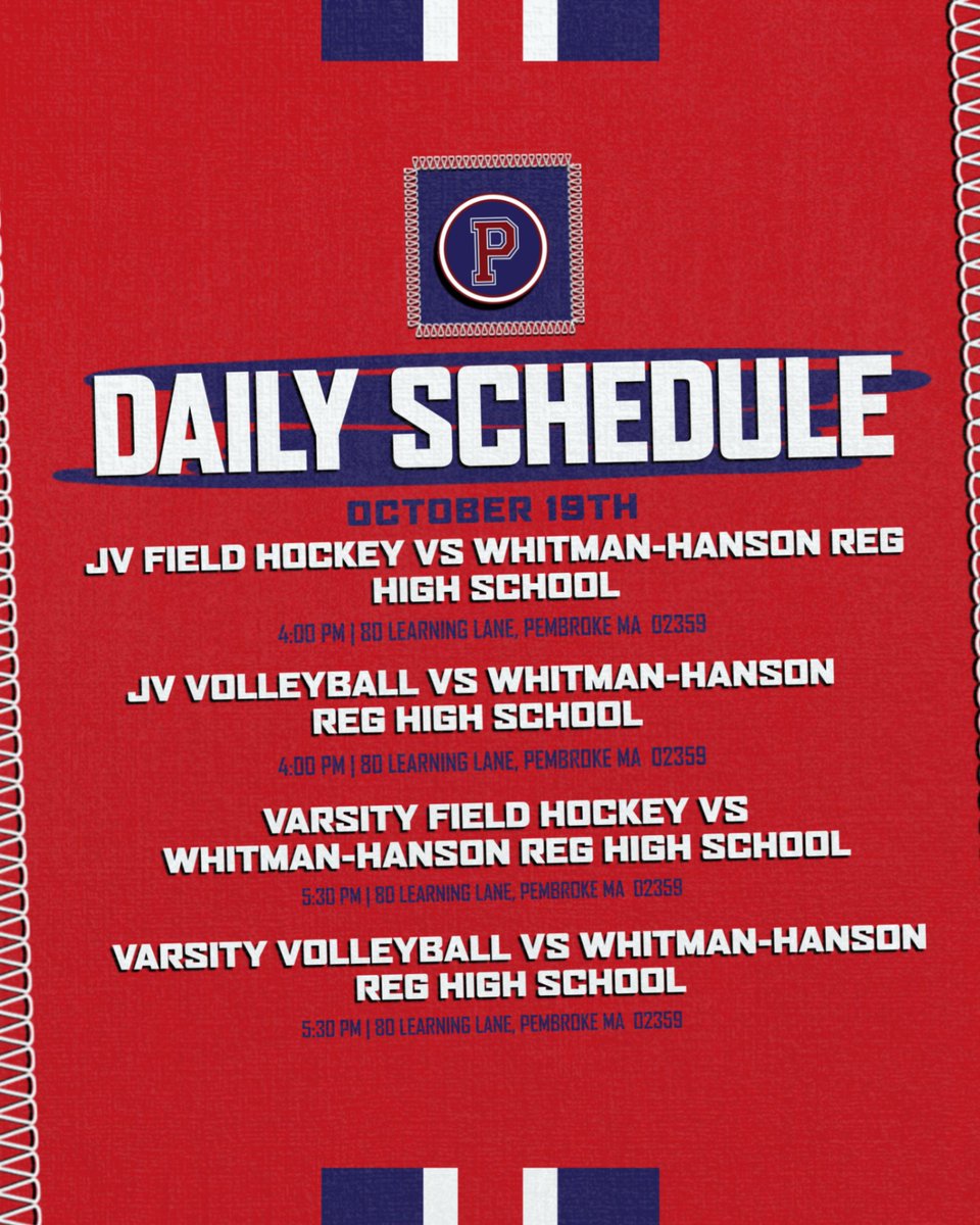 PHS_Titans's tweet photo. Here's what's happening today https://t.co/vDrgbgajwq