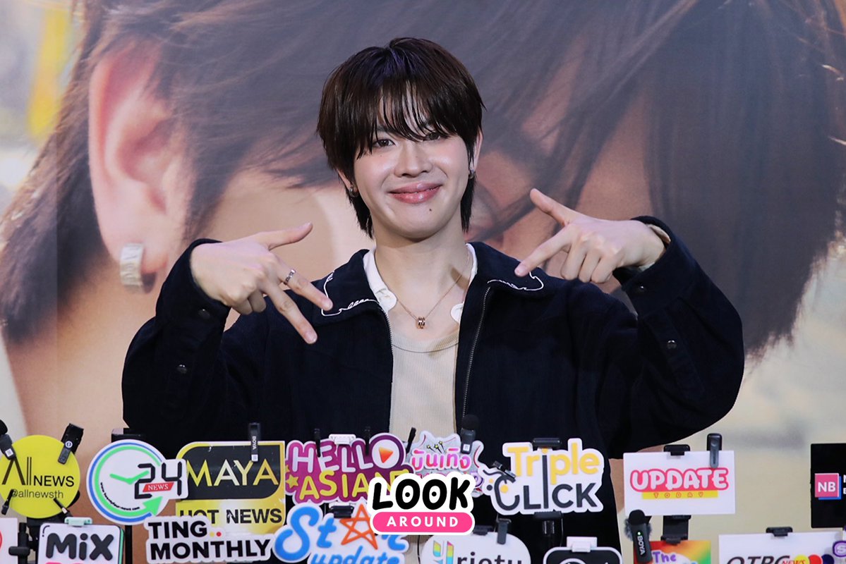 LookAround_TH's tweet photo. “เฟิร์สวัน วรรณกร”💞สัมภาษณ์สื่อ ในงานเปิดตัว “Firstone 2nd Single “8/7” Showcase💐☀️🌻

FIRSTONE 8PER7 DAY
#FirstOne2ndShowcaseDay
#8per7ByFirstOne
#FirstOne2ndSingle
#FirstOne https://t.co/uSIEwUvZqO