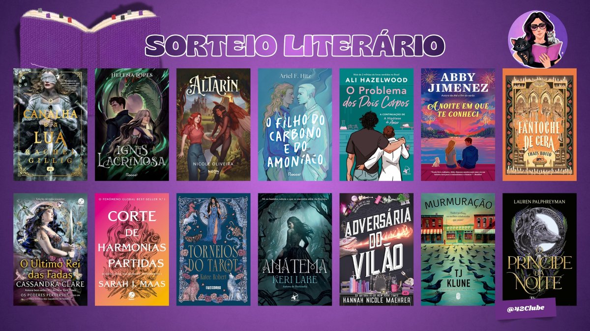 42Clube's tweet photo. ✨ Sorteio Literário ✨

🏆 1 livro da seleção ou R$60 no pix!

📌 Regras:
  📍 Seguir @42Clube! 
  📍 RT no FIXADO
  📍 Dar RT aqui e prontinho!

🗓 ENCERRA dia 01/11! Já sabem o que vão querer? Boa sorte a todos! 🍀 https://t.co/IhG2yrVZYQ