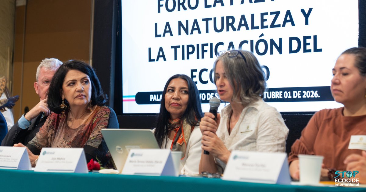 EcocideLaw's tweet photo. In Mexico's Congress to present the new #ecocide framework for Latin America!

The Model #EcocideLaw is a ready-made reference text for legislators seeking to criminalise mass environmental harm.

Learn more: https://t.co/yIn33JhDm2

#StopEcocide https://t.co/zgvSzdFMfF