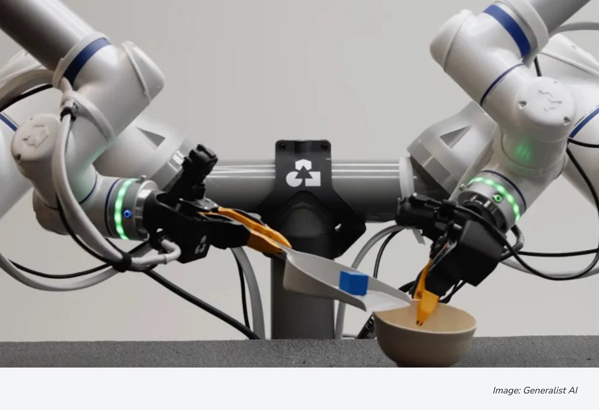 AssemblyMag1's tweet photo. What if a robot could learn a new manufacturing task in seconds instead of being reprogrammed? 🤖

🔗 https://t.co/KXPBS33K7O

#PhysicalAI #ArtificialIntelligence #AI #Robotics #IndustrialRobotics #Manufacturing #Automation #SmartManufacturing #AdvancedManufacturing https://t.co/9s2Hp7RxW3