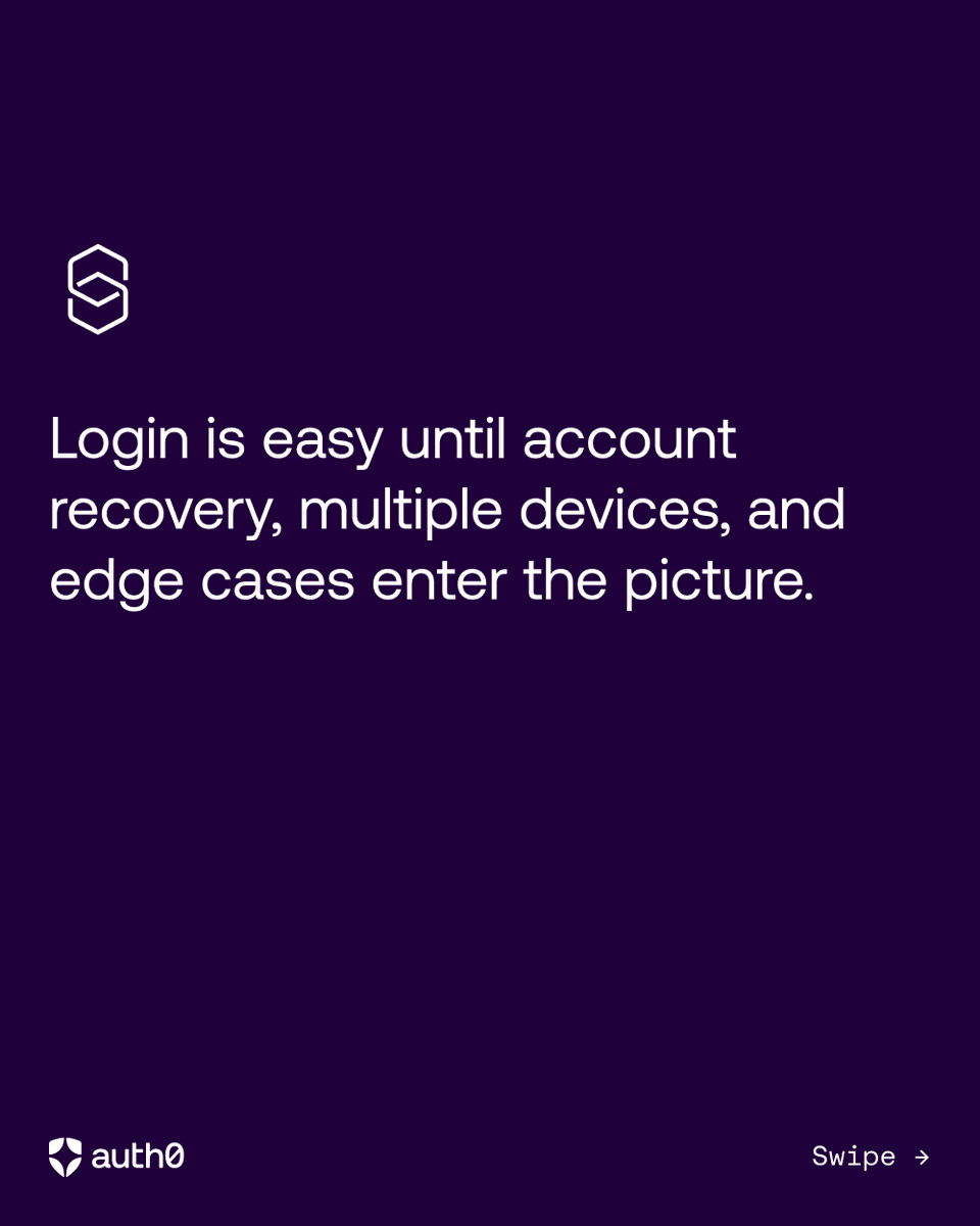 auth0's tweet photo. “Just add login” 💀 Famous last words.

From session management to AI agents, here's why auth gets complicated fast. Read the blog: https://t.co/BGLDfBku2W

By @jcmartinezdev https://t.co/vRRSskf9a9