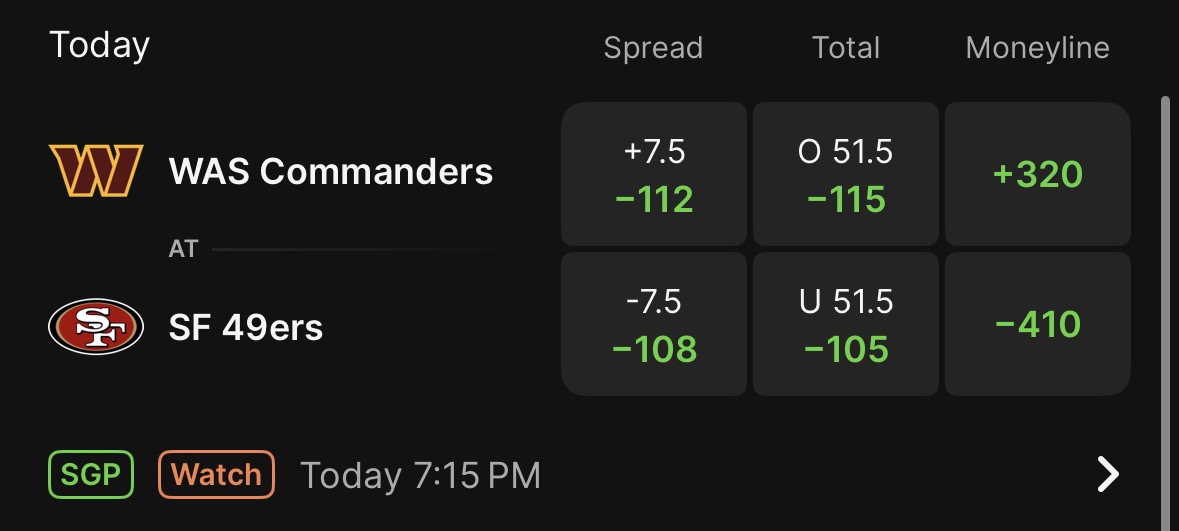 blazer_vegas's tweet photo. Hammer this now! Easiest Bet Of The Day

3 in a row, catching fire and MNF will be no different

Sending to everyone that LIKES this post

(Must follow @blazer_vegas) https://t.co/Y3tRobbNV0