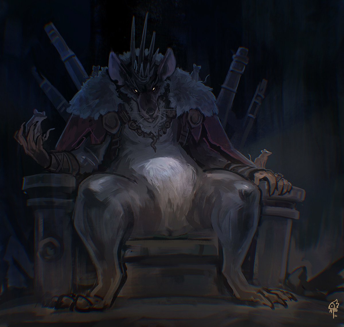 AaronTzw_Art's tweet photo. #Weretober 19.Rat https://t.co/RaIkolUopm