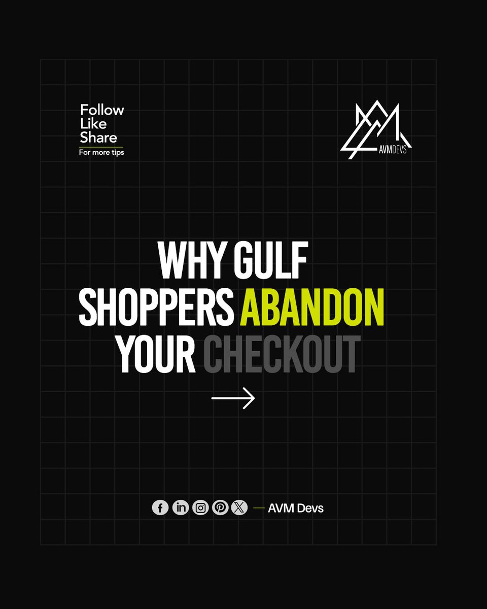 avmdevs's tweet photo. Abandonment is usually blamed on price. In this market, it is more often the checkout itself, and the causes are specific enough to fix one at a time.

#Ecommerce #CheckoutOptimization #CartAbandonment #CRO #UserExperience #UXDesign #EcommerceGrowth #DigitalStrategy https://t.co/ottiQfH4jU