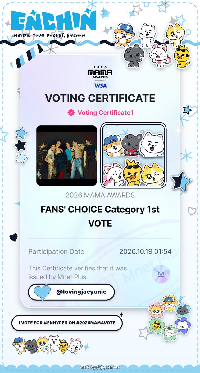 Lovingjaeyunie's tweet photo. Why are we so comfortable with rank 2??? 
Remember our goal is not to maintain our rank as 2nd but claim first place ‼️

⋆Drop the tags for ENHYPEN‼️

Let's Get #2026MAMAVOTE Daesang for #ENHYPEN This Year Too🙏🏻 https://t.co/aTjjDcVCDL