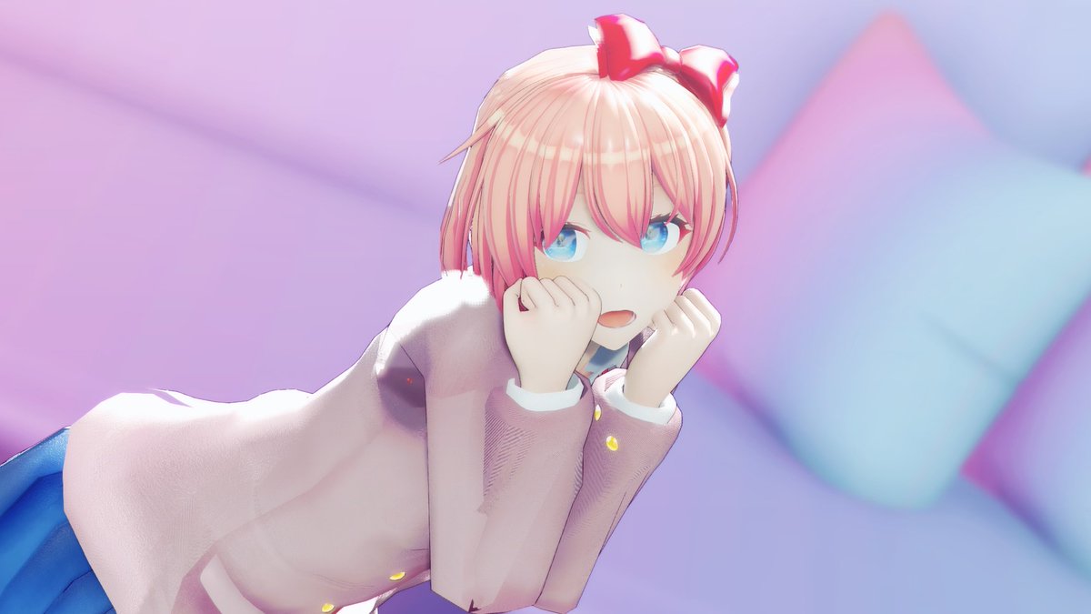_syafu__'s tweet photo. 超かわいい❣
#DDLC https://t.co/ZEwjZpO0WV