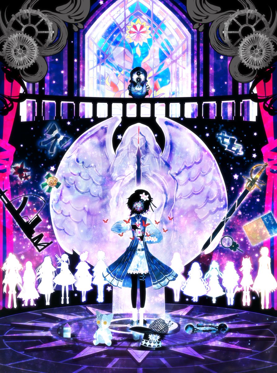 HaradaMiyuki_'s tweet photo. 「- 魔法少女ノ魔女裁判 -」 https://t.co/iqaMYp5eBd