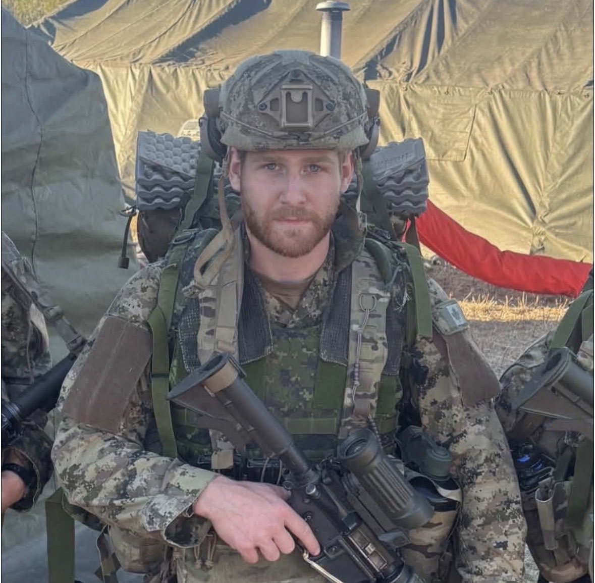 NorthernFiFi's tweet photo. -#CFBWainwright Trevor Flegel from Kitamat BC in a coma burned extremely badly.  Please keep him in your thoughts.  #Wainwright https://t.co/kUlydACUn6