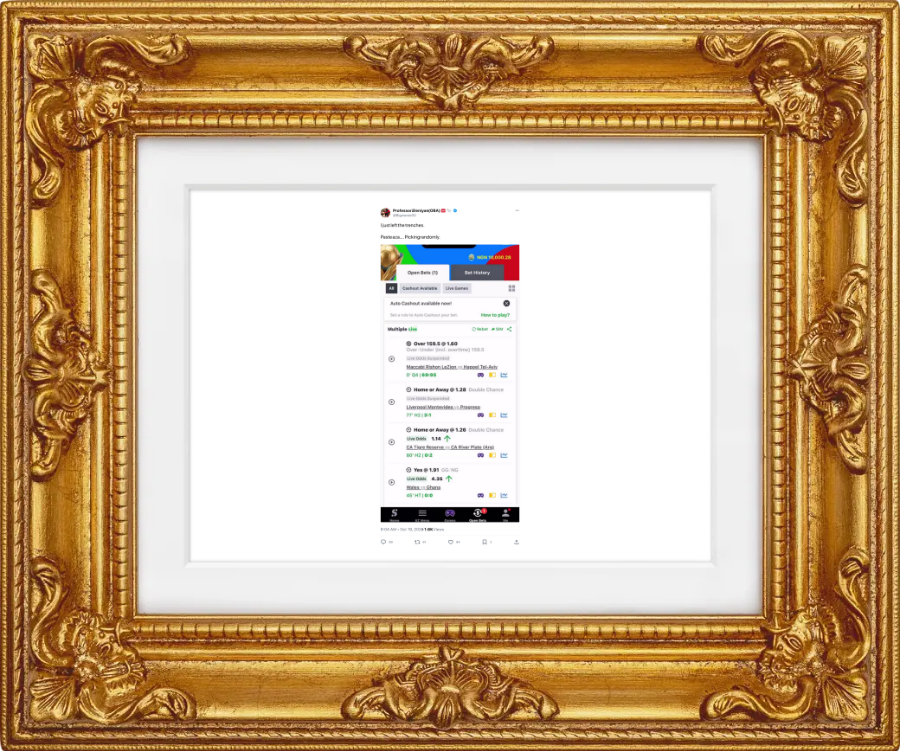 stickermule's tweet photo. @yomithegoat5 @Bigwavee00 Here's your framed post: https://t.co/CLqAHqbWYv
Follow @stickermule to support this bot. https://t.co/SICsmOaNcl