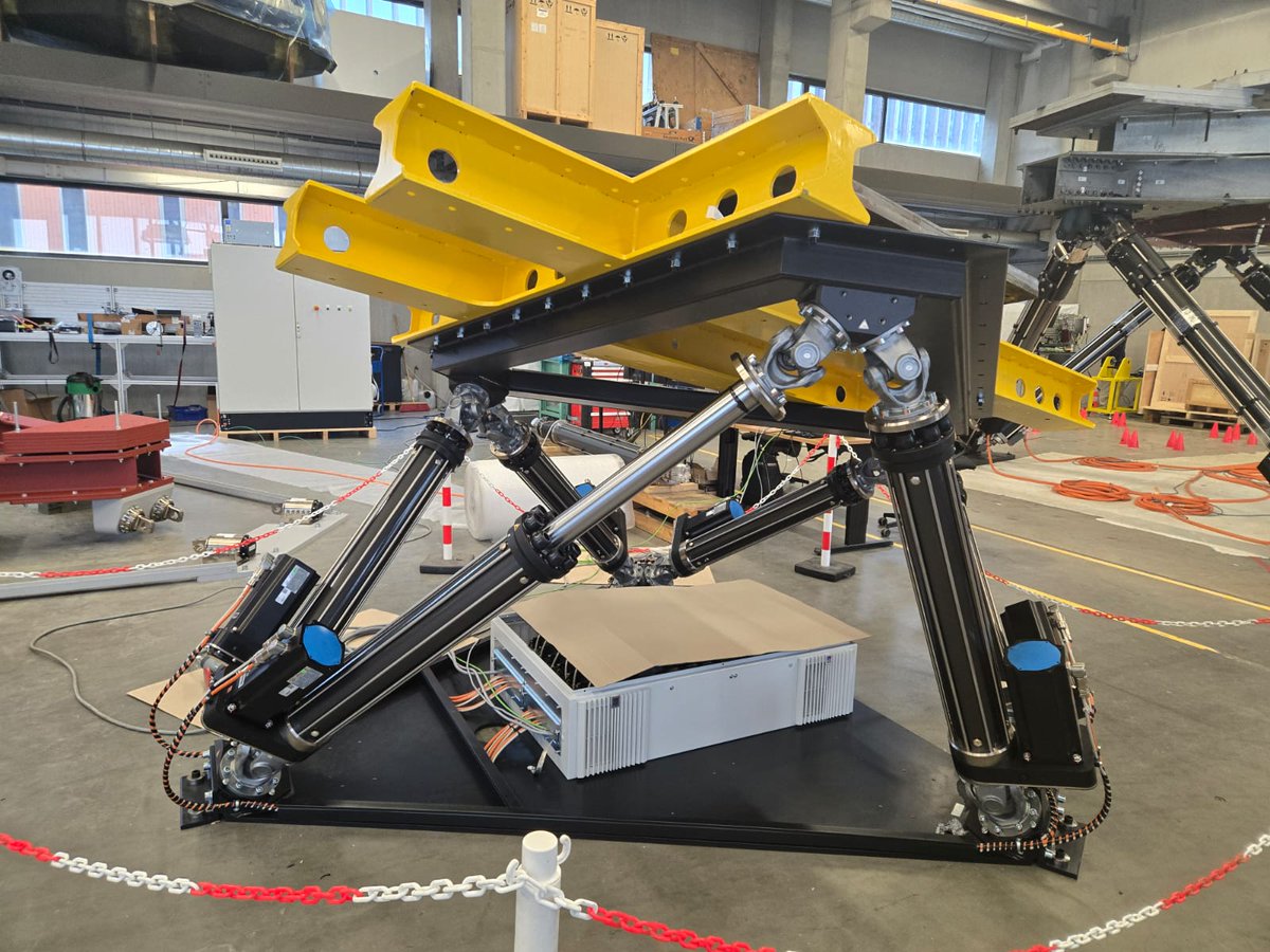 MoesNiot's tweet photo. Mission Mausam: Shri Arul Muthiah, Scientist, National Institute of Ocean Technology (NIOT) visited M/s E2M Technologies, Netherlands, for Factory Acceptance Testing of the 3-Ton 6-DOF Multi-Axis Shake Table System.  The FAT is an important milestone in ensuring the readiness of the equipment for installation and commissioning at NIOT. 

The proposed multi-axis shake table facility is expected to play a vital role in laboratory testing and validation of indigenous floating ocean observation platforms under development at NIOT, by simulating multi-axis motions representative of ocean conditions. This capability will further support design validation, motion response assessment, and performance evaluation, thereby strengthening NIOT's indigenous technology development efforts under Mission Mausam.