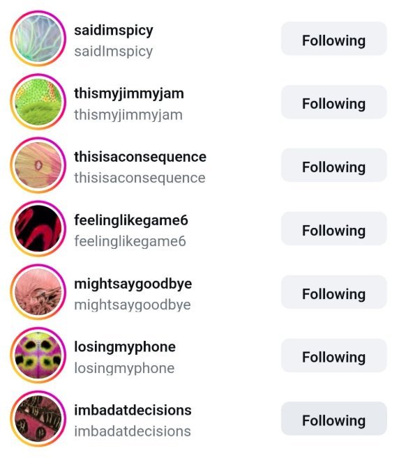 Auralizzie's tweet photo. XG creating personal Instagram accounts after 4 years without one... and with random names, not knowing whose account is whose.

XG is unique even in this. https://t.co/rPEHRfsjTb