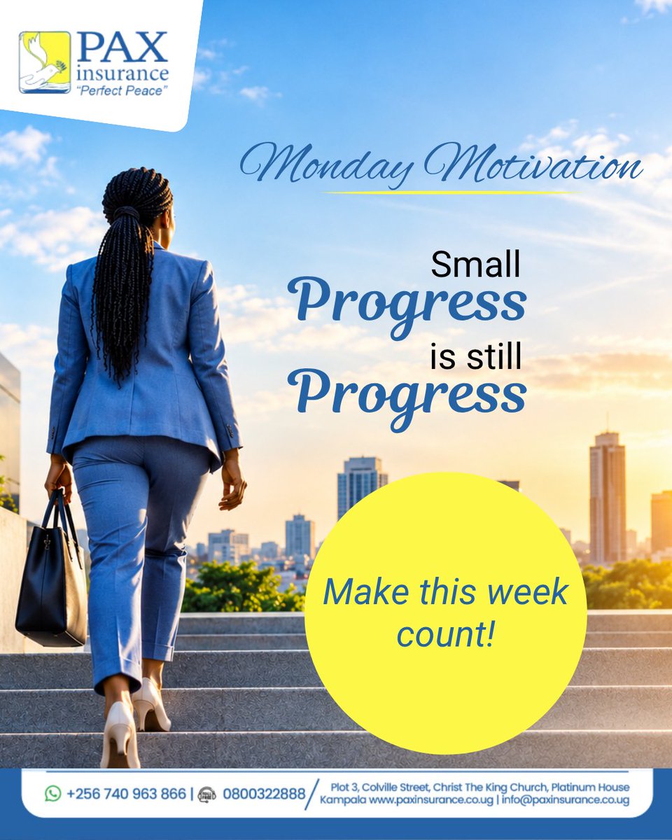 InsurancePax's tweet photo. Progress over perfection!!!!

#MondayMotivation

#SetGoals

#Focus https://t.co/sz4uJBjbUS