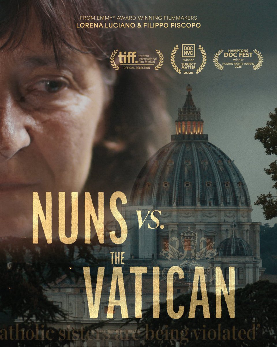 Together_Films's tweet photo. NUNS VS THE VATICAN is coming to LA on October 23rd!

You can see NUNS VS THE VATICAN at the Laemmle Monica Film Center in Los Angeles from Friday 23rd - Thursday 29th October.

🎟️ TICKETS: https://t.co/GP52zPKWKZ https://t.co/lSFAT6s5Wz