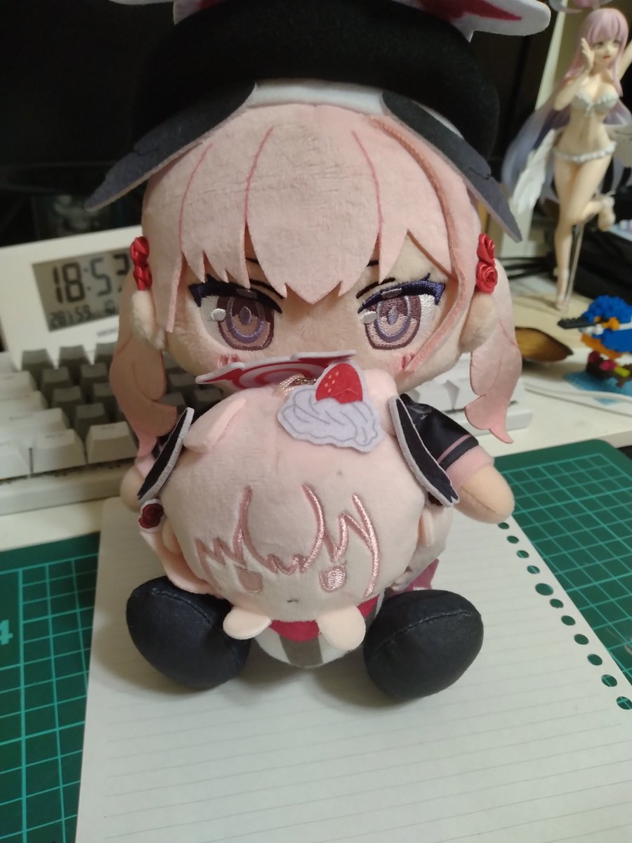 yama_is8's tweet photo. #ブルアカぬいぬい部 

ただいま https://t.co/dn6I2RWVgm
