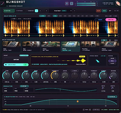 FastAndWide's tweet photo. #LowEndCandy announces Slingshot plug-in, enabling echoes to be generated to play ahead a sound https://t.co/HCCy6tgMon https://t.co/4VjQC0NakR