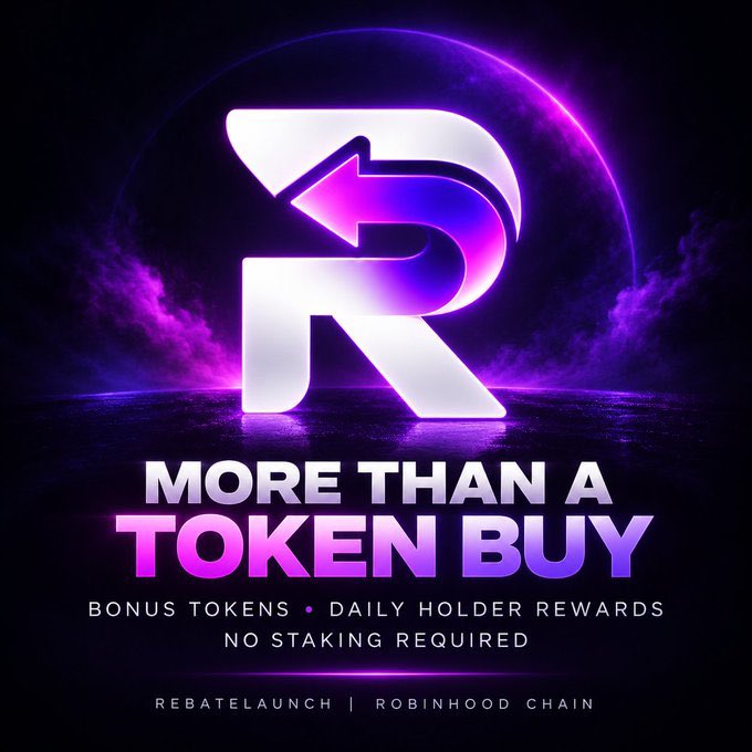 Fridxz_'s tweet photo. @starlisting

Instead of focusing only on the initial purchase, Rebate Launch is exploring a model where buyers receive bonus tokens in the same transaction, while holders can earn daily rewards without staking.

The interesting @RebateLaunch is how these pieces work together. https://t.co/dRbM4G62oa