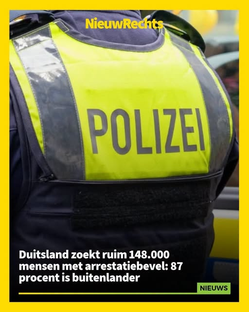 WimdenOudsten's tweet photo. Duitsland zoekt ruim 148.000 mensen met arrestatiebevel: 87 procent is buitenlander https://t.co/LbOU9AgzuI... https://t.co/j0y8CDOFTB