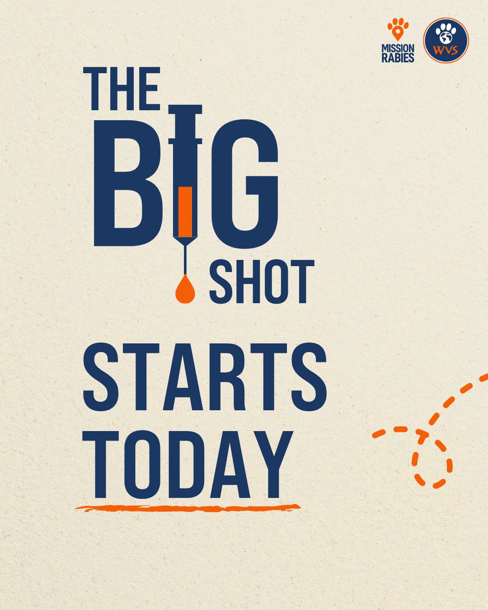 WVScharity's tweet photo. 💙 Big Shot starts today.

Months of planning have led to this moment.

Teams across Cambodia are coming together to protect dogs and communities from rabies through vaccination.

🐾 Save a dog.
🛡️ Shield a child.

Follow the journey 👇
https://t.co/lSFE6v0NdW https://t.co/4NZ9QsF4x0