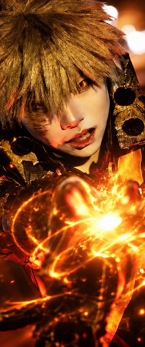 Hi_kosuu's tweet photo. Cosplay 💥

－－－－－－爆ぜろッ!!－－－－－－

#MHAcosplay https://t.co/ucs2ExItTm