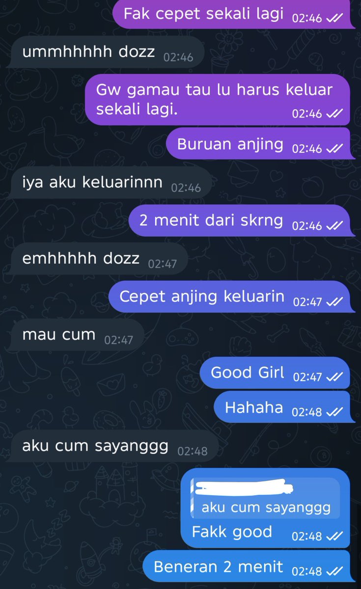 Doz1second's tweet photo. Cerita nya mlm hari nih lont* ngechat, sange lah apalah karna gw lagi tdr sama  keponakan, akhirnya gw lecehin gw hina hina , bukannya kesindir malah makin sange si tol*l, keluar pertama 5 menitan, dan gw paksa lagi sampe keluar 2× , dan yang kedua harus di bwh 2 menit. https://t.co/yvKzp7U3EV