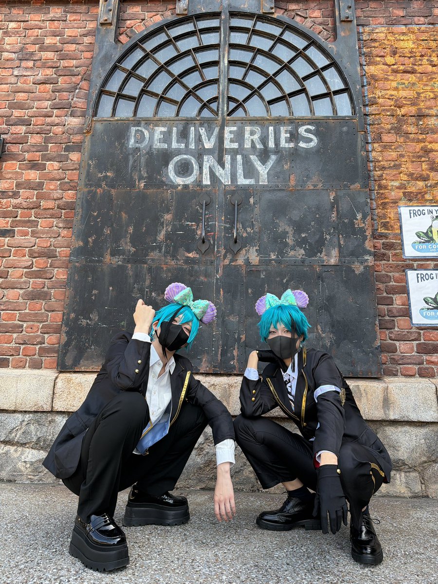care_ver_04's tweet photo. うちの双子ありえんかっこよかったからみてほしい

#dハロツイステ
 #dハロ仮装2026 https://t.co/ebxWMCIVnR