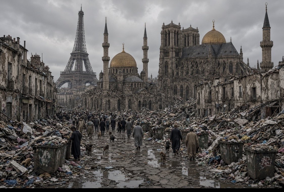 RealFLAWhite's tweet photo. 🚨BREAKING🚨 Paris has falling. #Parisisfalling #ParisRiots #17octobre #MacronDémission https://t.co/rLUbg1C7eK