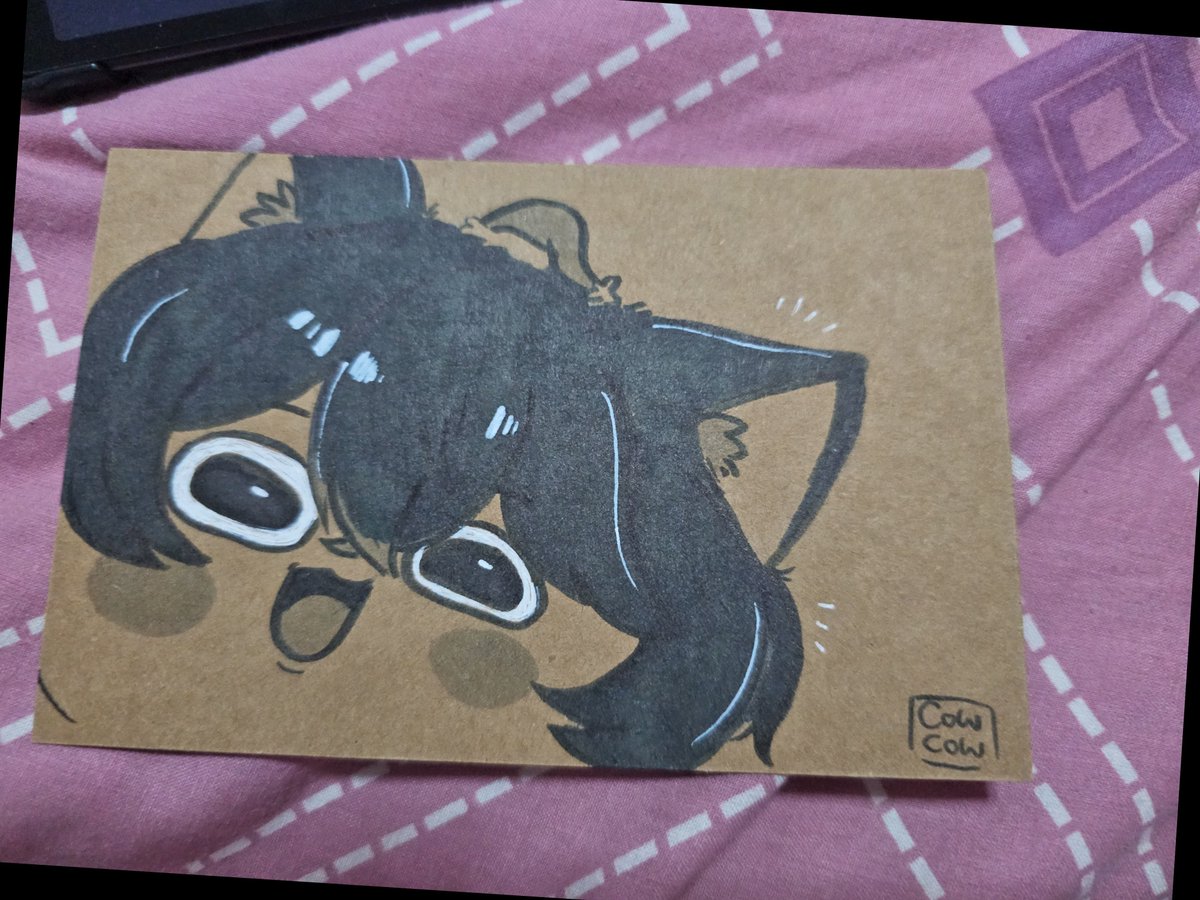 tarina_taririn's tweet photo. #DoggingDay #merryart found some art 2 years ago that i ask my friend commissions https://t.co/OFsSsrYNgD