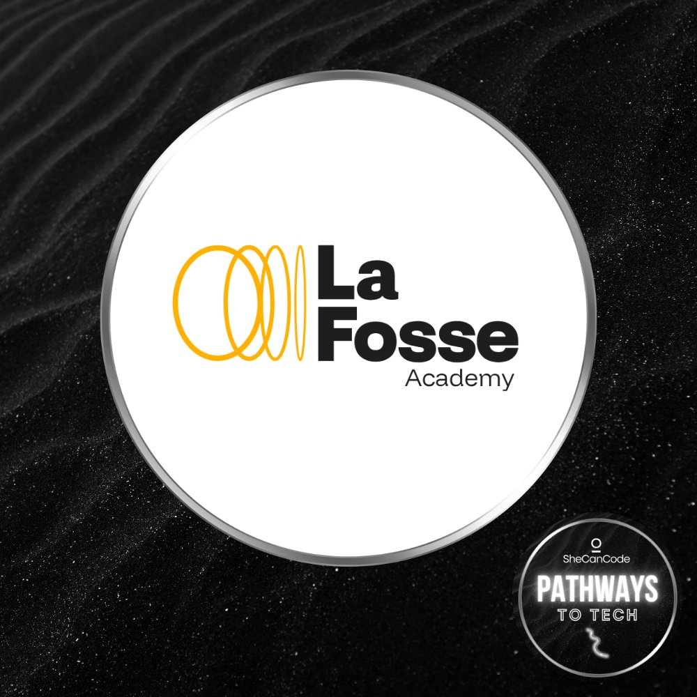 SheCanCodeHQ's tweet photo. Next up is.... @_LaFosse Academy! π
La Fosse Academy helps people build careers in tech through practical training, work placements and support into the industry.
Vote now to celebrate their impact! π https://t.co/Ld1zJYYyiS
#PathwaysToTech #InclusiveTech #DiversityInTech https://t.co/xMdTlayeWy