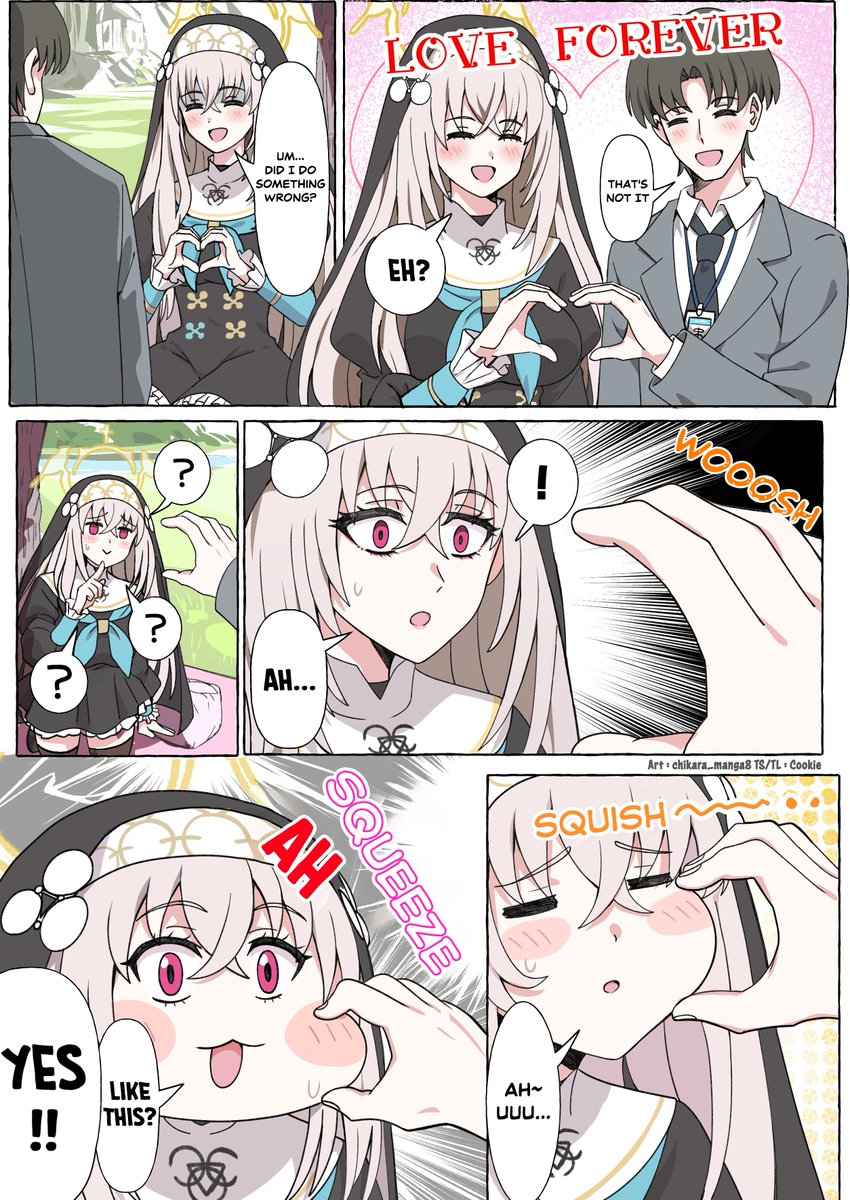 nkms_cookie's tweet photo. @chikara_manga8 すみません、こちらが英語訳です！

- English Translation -
Sakurako solving a difficult problem

TS/TL by me. https://t.co/ec7MpiClcs