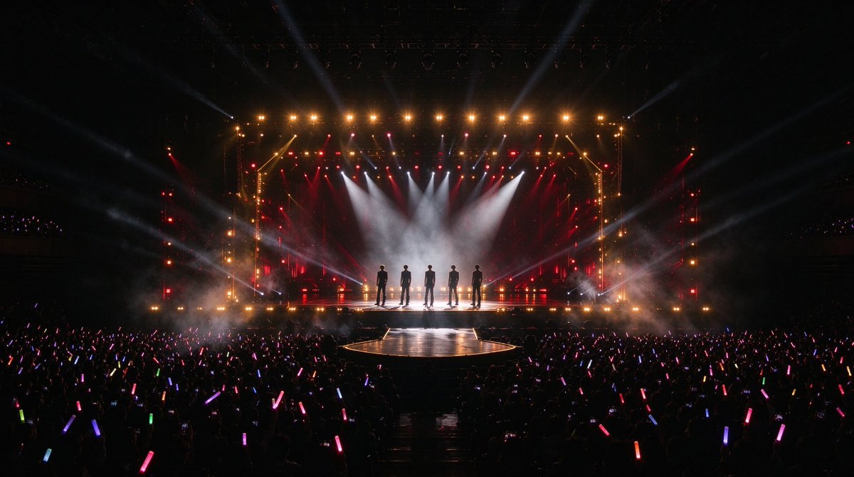 HitPawKorea's tweet photo. 빅뱅 20주년 월드투어 소식이 팬들 사이 뜨겁네요✨
데뷔 20주년을 맞아 멤버들이 다시 모여 전 세계 무대에 오릅니다. 
빅뱅만의 무대와 히트곡이 벌써 기대돼요🔥
#BIGBANG #빅뱅 #20주년 #월드투어 #케이팝콘서트 https://t.co/EoJmmk2fu4