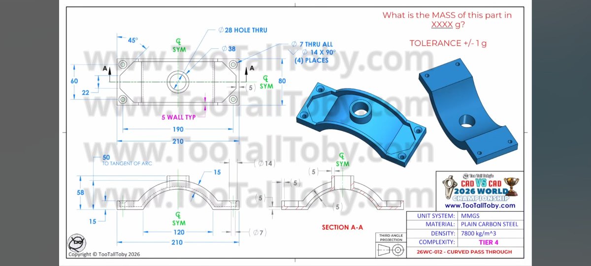 manlikesmith_'s tweet photo. watch me model this part from @TooTallToby using #FREECAD https://t.co/IyT5Fc0Dxk