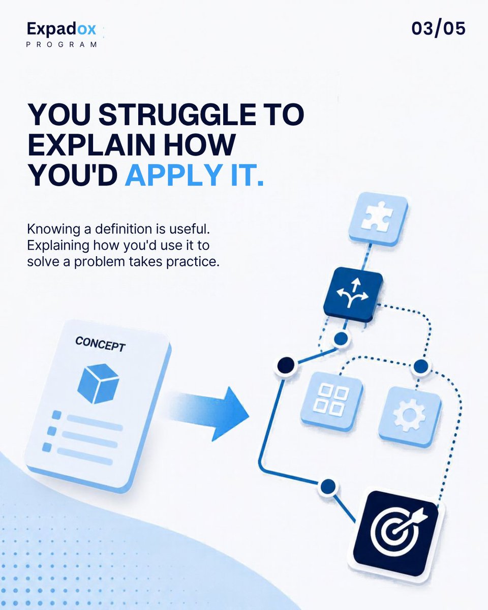expadoxhq's tweet photo. Learning tech but not building anything yet?

Try turning your next lesson into a small project.

 Practise, document what you did and build on it.

Your learning becomes more useful when you put it to work.

#Expadox #programs #techcareer https://t.co/MYx7hoeHPT