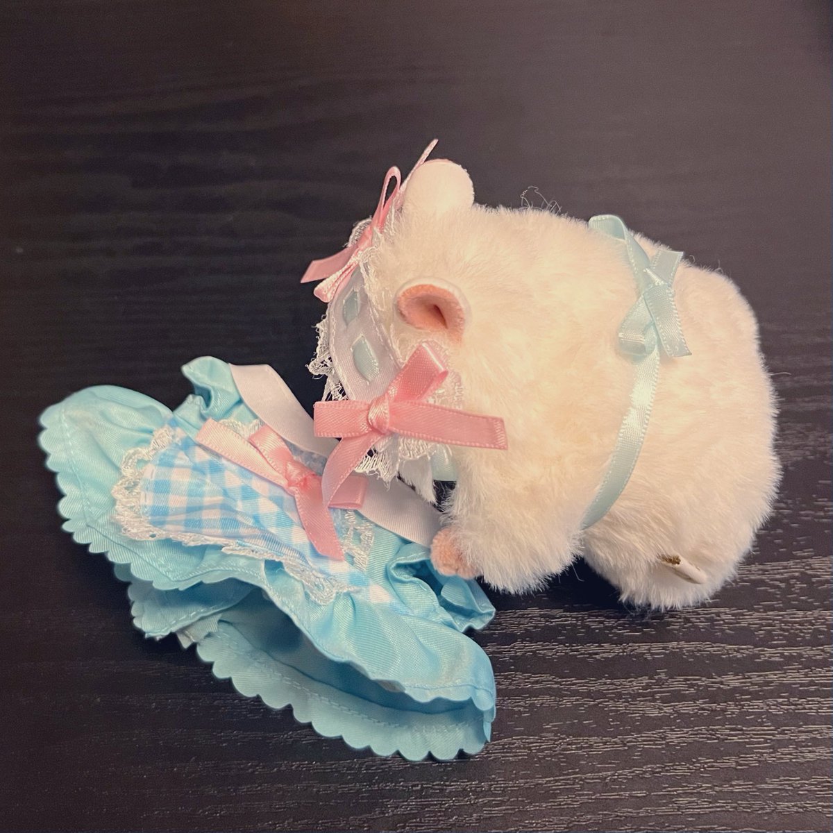 mrms222's tweet photo. サンリオのぴたっとすれんずSのお洋服
はむにぎりにぴったり！

#はむにぎり https://t.co/mFgiticnEw
