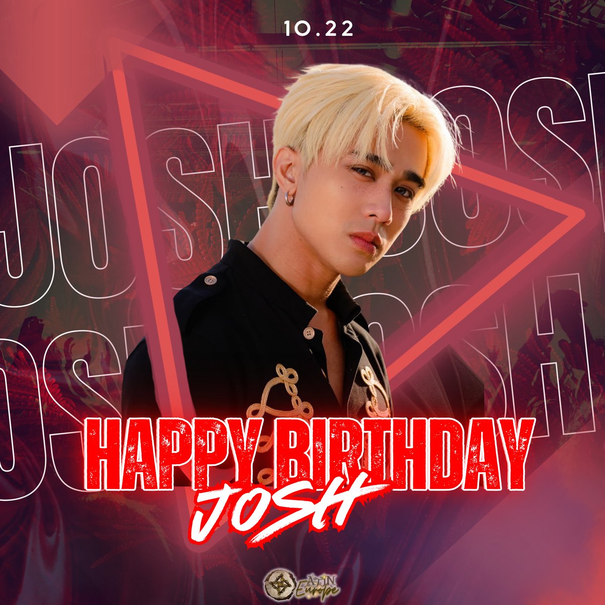 AtinEuropeOFC's tweet photo. HBD, Boss Dos!

From surviving life's hardest boss fights to shattering artistic boundaries, your grind is legendary. Never lose that fire to explore &amp; push boundaries. 

Get ready to shine so bright we’ll all need sunglasses. Let's gooo!⚡😎

@JoshCullen_s #JOSHCULLEN
#SB19_JOSH https://t.co/vYv8U2DpM4