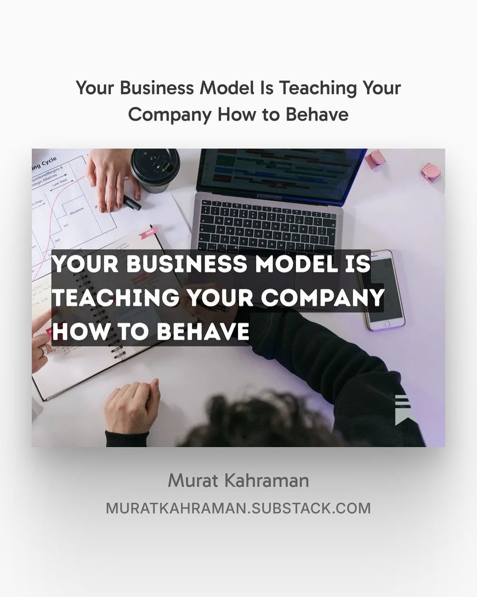muratkahraman's tweet photo. Your pricing model quietly shapes your company.
If your product helps customers do twice as much with half the effort, does your revenue grow or shrink?
Make sure your business model rewards the value you create.
👉 https://t.co/mlIytwnlGx
#Startups #BusinessModels #Founders https://t.co/tI89p8zERm