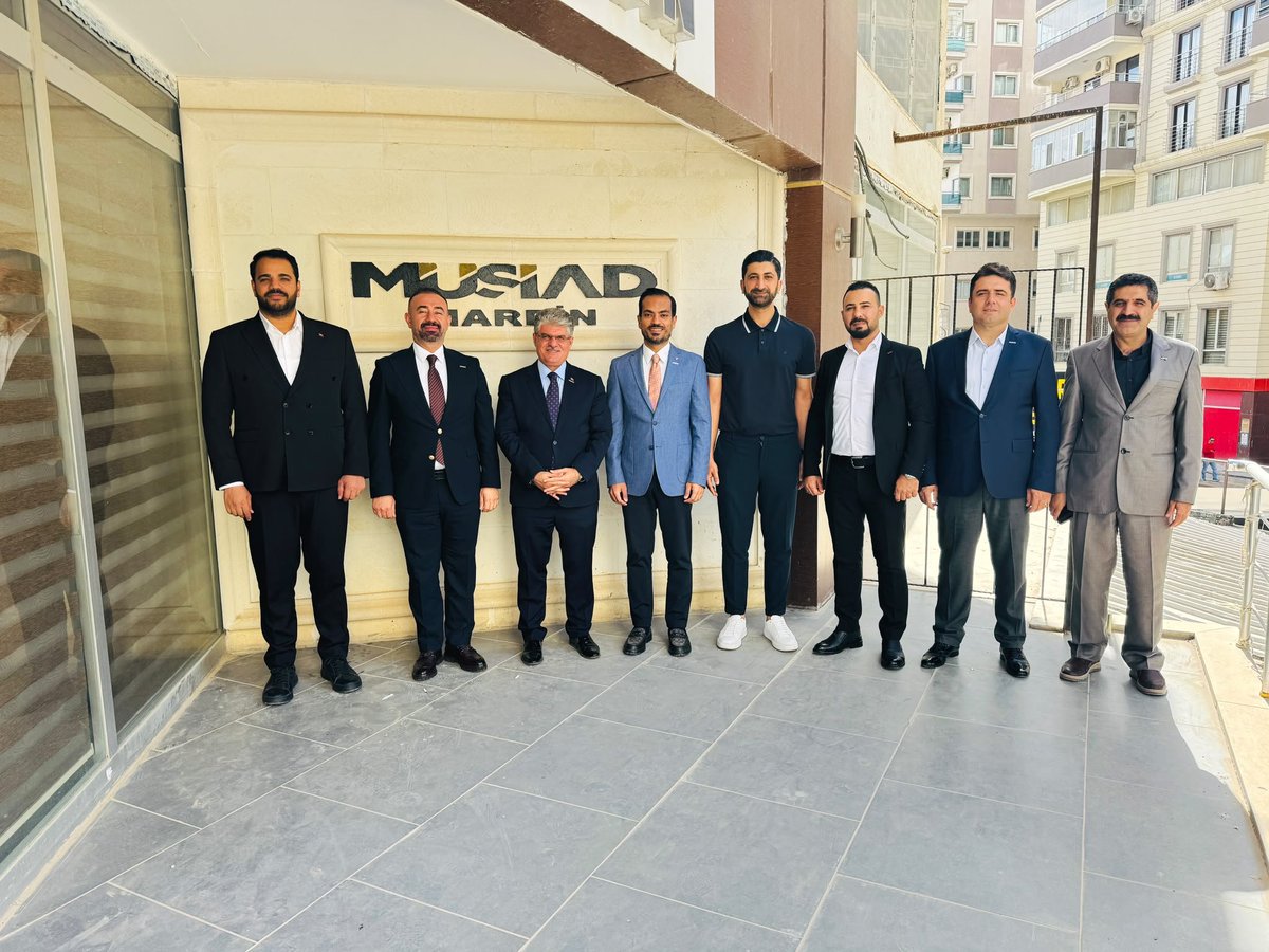 MusiadOsmaniye's tweet photo. MÜSİAD Osmaniye Temsilcimiz Sn. Dr. Oğuzhan VELİPAŞAOĞLU ve yönetim üyelerimiz ile birlikte, MÜSİAD Mardin Şube Başkanı Sn. Bülent TEKİN'i ziyaret ettik. Misafirperverlikleri için Şube Başkanımıza ve kıymetli yönetimine teşekkür ediyor, çalışmalarında başarılar diliyoruz. https://t.co/uhuq4SiSYg