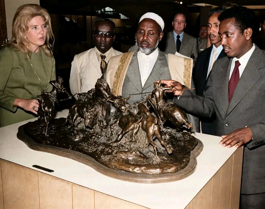 Afar_era's tweet photo. In 1972, Sultan Ali Marh received an invitation from the U.S. Agency for International Development (USAID) to visit the United States through the Ministry of Foreign Affairs' visitor program. #Afar_sultanate #ancient_people https://t.co/8o17EQa2dX