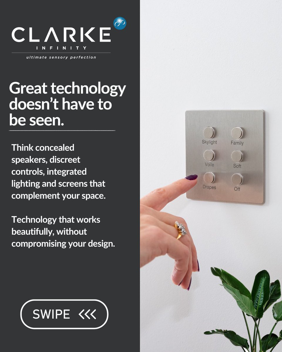 ClarkeInfinity's tweet photo. Ready to make your home work smarter? Get in touch.

📞 01277 624444
📧 info@clarkeinfinity.com

#ClarkeInfinity #SmartHome #HomeAutomation #HomeTechnology https://t.co/MnJwNPbbPq