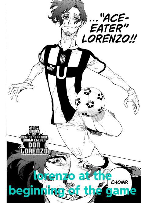 Mikasdatgirl's tweet photo. Don Lorenzo appreciation post because my boi deserves more love and praises! He's funny and an amazing player! Love love LOVE he's design as well. https://t.co/cUOyJpzQpl