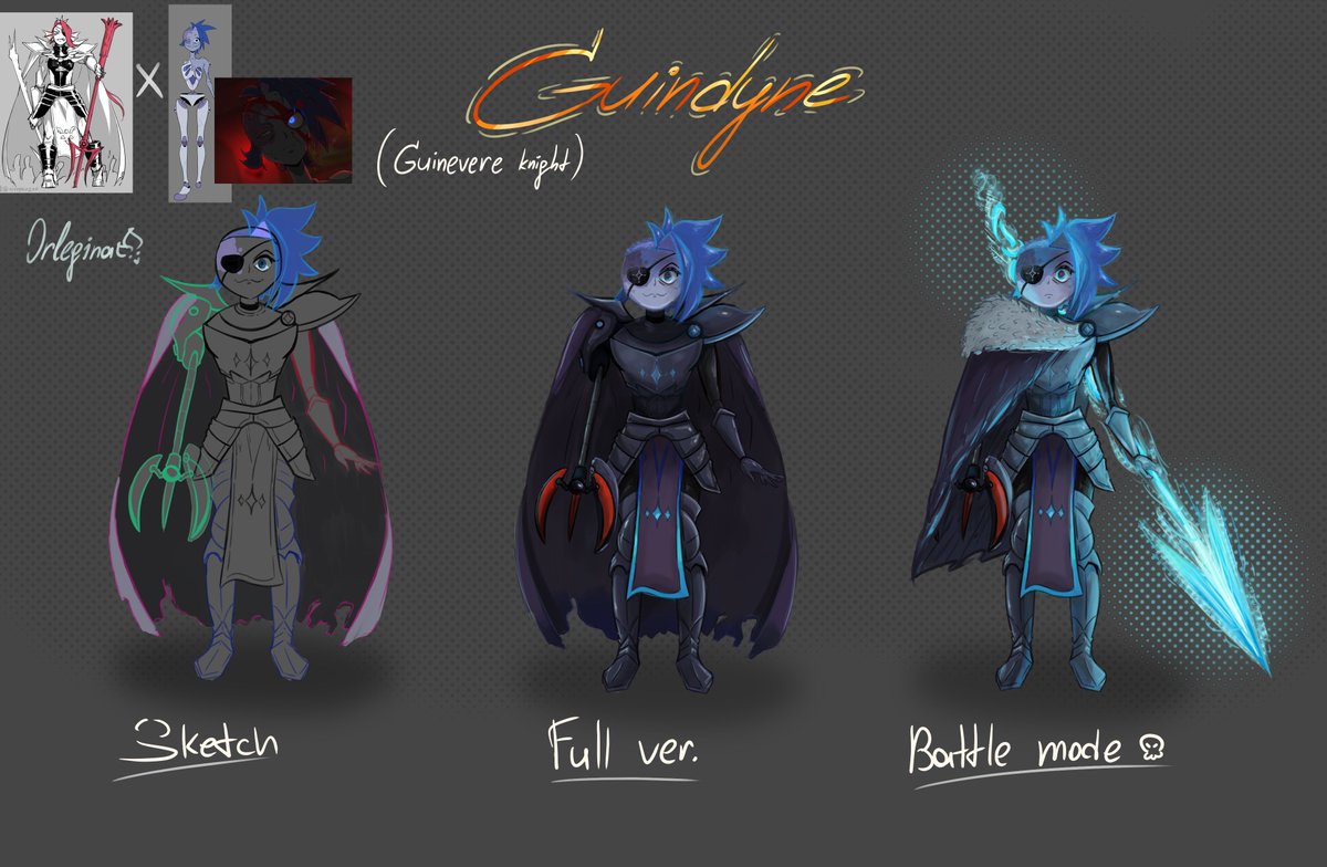 Orlegina's tweet photo. Guindyne⚔️
#KOGep2 #kog #Undyne #undertale https://t.co/DTr9VQKnxy