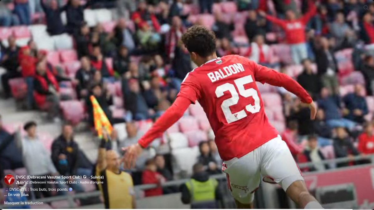 SebC__'s tweet photo. ⚽️⚽️Sohan scored his first two goals in 🇭🇺OTP Bank Liga for 🔴DVSC (Debreceni Vasutas Sport Club)

Of course the second goal is him making a diagonal run and rounding the goalkeeper 😂 https://t.co/xRv8Yn2rvs